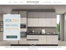 Tablet Screenshot of netcucine.it